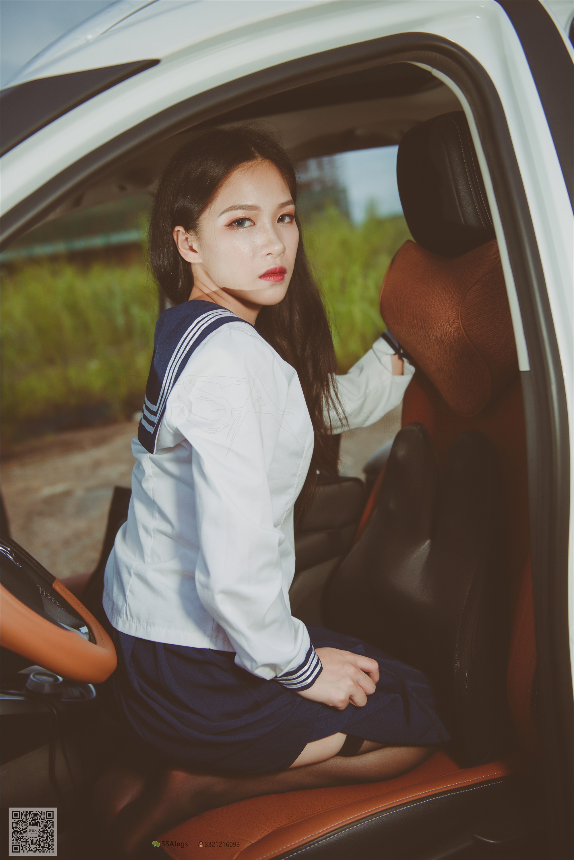 SSA丝社 NO.017 佳佳 小丝妹佳佳练车记